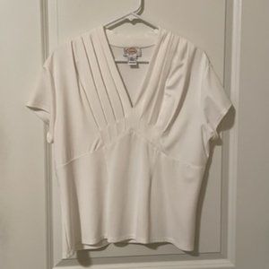 Talbots V-neck blouse